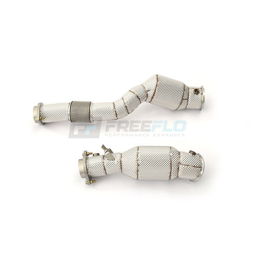 BMW X3M F97 S58 Sports Cat Downpipes Exhaust - FreeFlo HFC