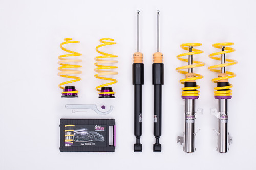 KW V1 Coilovers - 4-series (F32, F33, F36); (3C) coupe; 4WD without electronic dampers 10/13- f.axle weight max 1090 KW V1 Coilovers - 4-series (F32, F33, F36); (3C) coupe; 4WD without electronic dampers 10/13- f.axle weight max 1090