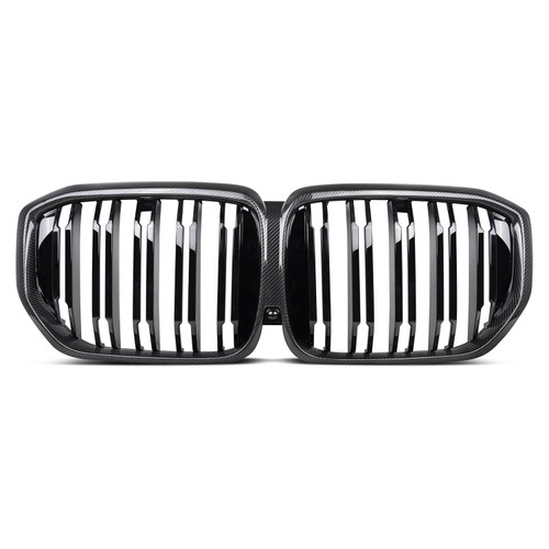MHC+ BMW G05 LCI X5 Dual Slat Pre Preg Carbon Fibre Front Grille