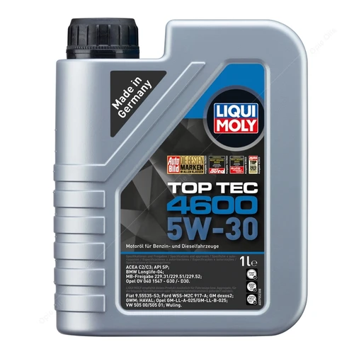 Liqui Moly Top Tec 4600 5W-30 Synthetic Technology Engine Oil