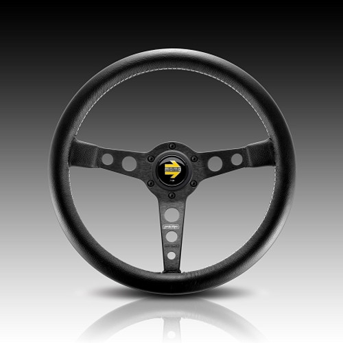 Momo Street PROTOTIPO - Black Steering Wheel Momo Street PROTOTIPO - Black Steering Wheel