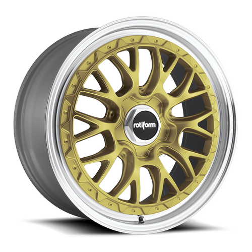 Rotiform LSR Cast 1 Piece Gold Alloys 18x9.5 Rotiform LSR Cast 1 Piece Gold Alloys 18x9.5
