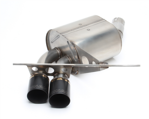 Dinan Free Flow Exhaust with Black Tips for BMW E82 E88 135i 2008-2013 Dinan Free Flow Exhaust with Black Tips for BMW E82 E88 135i 2008-2013