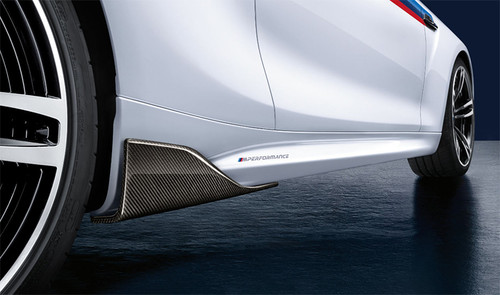 BMW M Performance Side Skirt Extension Carbon Fibre - M2 F87 BMW M Performance Side Skirt Extension Carbon Fibre - M2 F87