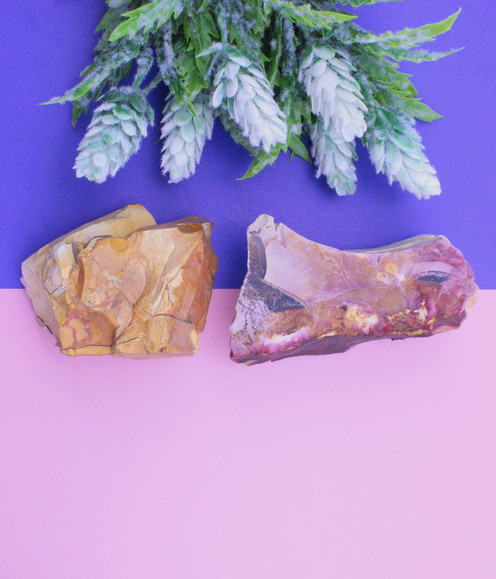Mookaite Raw - pieces in various sizes