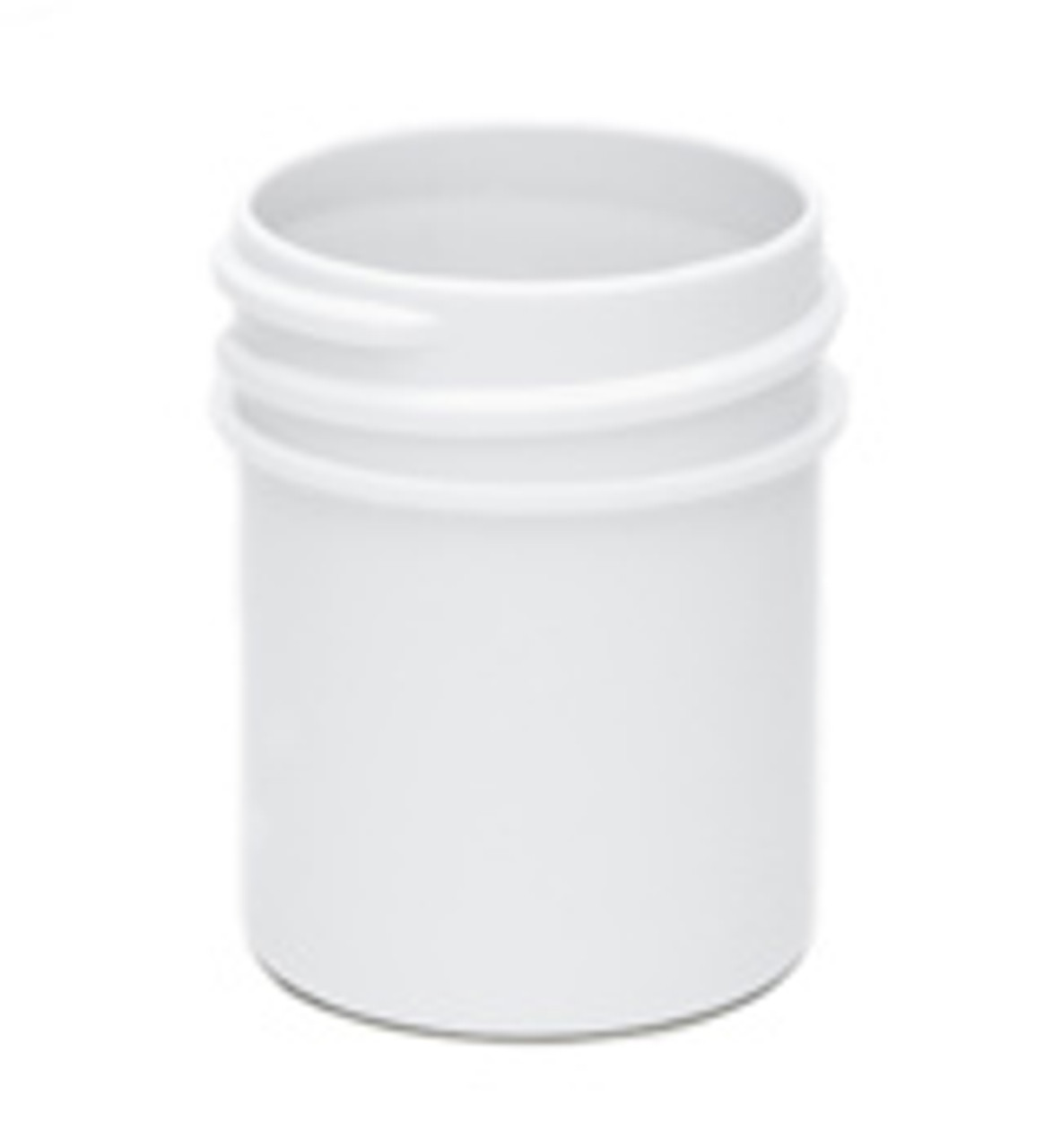 White Plastic Jars