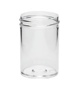 Clear Plastic Jars with Lined Lids Wholesale