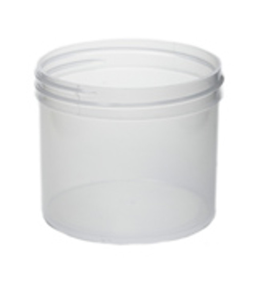 4 oz Natural Plastic Jar REGULAR WALL 4-70-NPPC