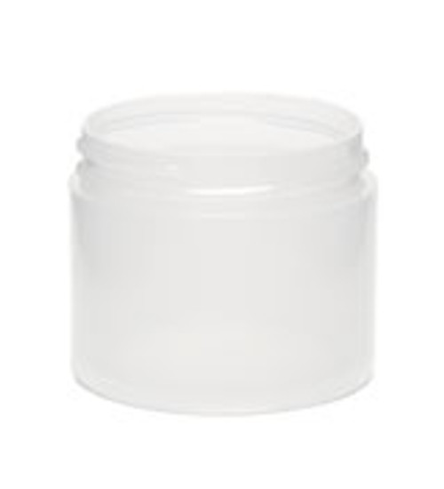 2 oz Natural Plastic Jar THICK WALL 2-53-TW-NPPC