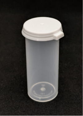 5 Dram Polypropylene Plastic Vial (5.8 oz.) - 5UPP