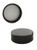 2 oz Black Plastic Jar REGULAR WALL 2-53-BPP