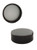 7/8 oz Black Plastic Jar REGULAR WALL 7/8-33-BPP