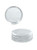 7/8 oz Black Plastic Jar REGULAR WALL 7/8-33-BPP
