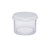 4 Dram (1/2 oz.) Clear Polystyrene Plastic Vial (1500/case)