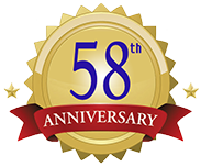 58th Birthday Anniversary Seal