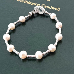 Sloane silver bracelet