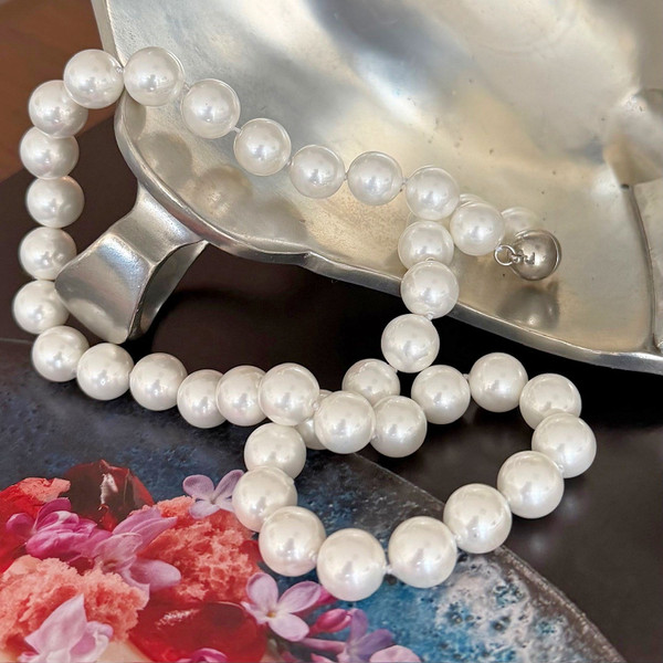 Mother of Pearl White - 10mm