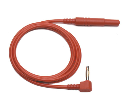 4mm banana plug to rt angle banana plug test leads| Probe Master