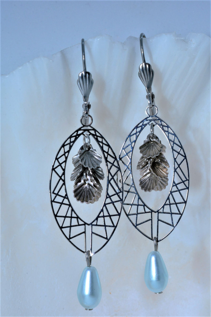 Lazar lace earrings