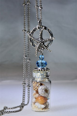 Starfish Necklace
bottled necklace
seashell bottle necklace