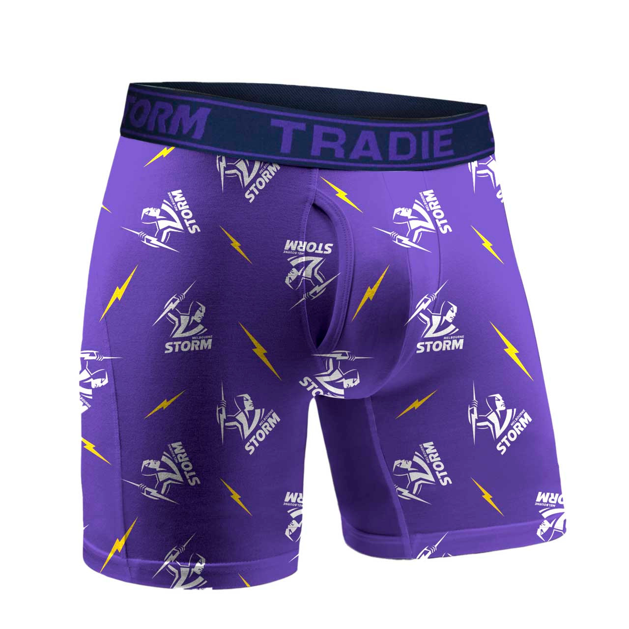 Melbourne Storm Tradie Bamboo Trunks Long Leg