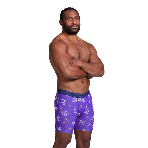 Melbourne Storm Tradie Bamboo Trunks Long Leg