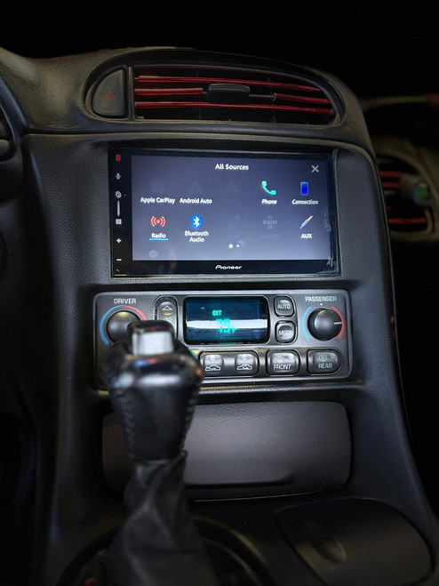 VetteNuts C5 Corvette Double Din Audio Package w/Pioneer DMH-W3000NEX