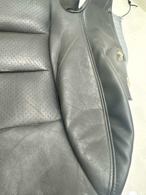 2005-2013 C6 Corvette Driver Bottom Seat Skin Cover