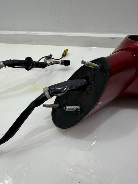 2005-2013 C6 Corvette Right Passenger Side Mirror (Magnetic Red)