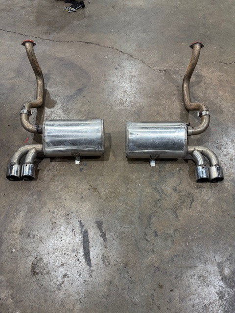 1997-2004 C5 Corvette Aftermarket Axle Back Exhaust