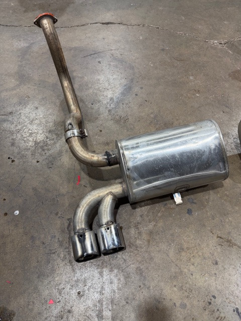 1997-2004 C5 Corvette Aftermarket Axle Back Exhaust