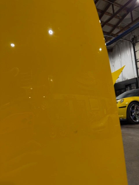 1997-2004 C5 Corvette Millenium Yellow Hood