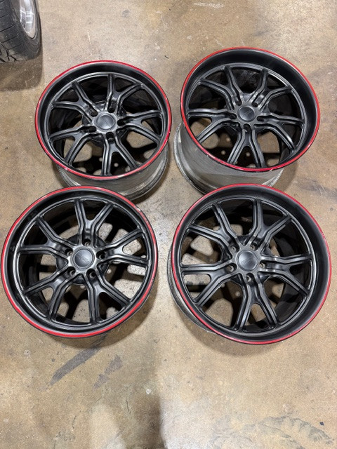 American Racing VF498 Wheel Set 19x10/20x12 – Corvette C6 Z06 Fitment