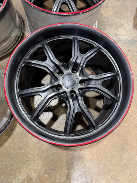 American Racing VF498 Wheel Set 19x10/20x12 – Corvette C6 Z06 Fitment