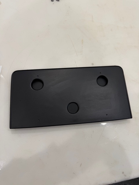 2005-2013 C6 Corvette Front Bumper License Plate Holder New GM