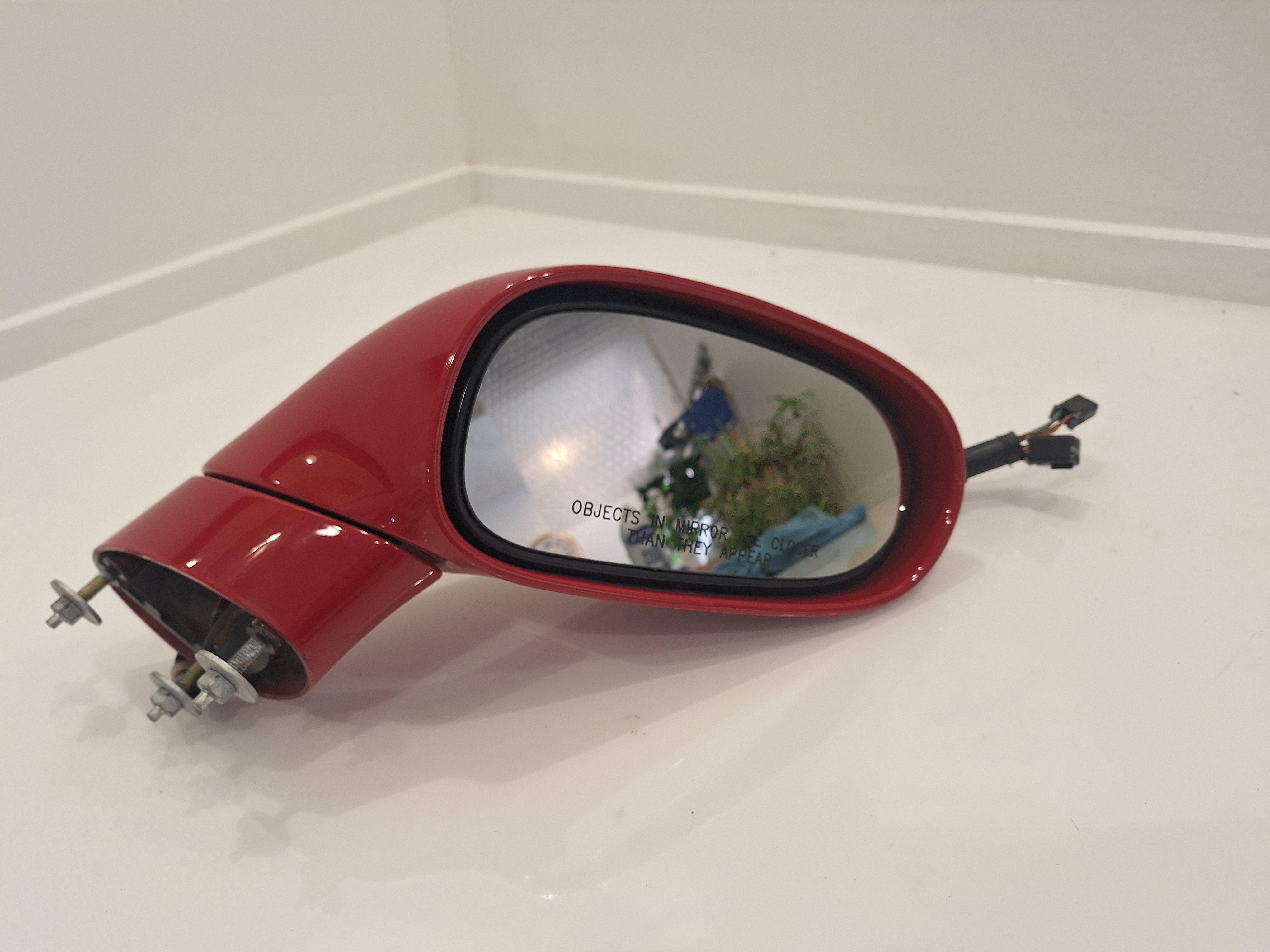 2005-2013 C6 Corvette Door Mirror Assembly, Victory Red, RH passenger