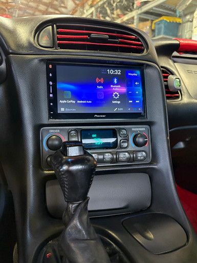 VetteNuts C5 Corvette Double Din Audio Package w/Pioneer DMH-WC5700NEX