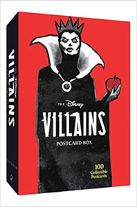 DISNEY VILLAINS POSTCARD BOX