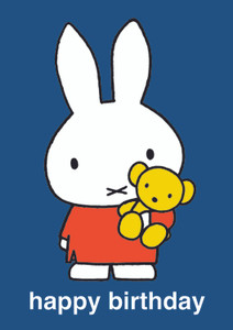 MIFFY HAPPY BIRTHDAY CARD