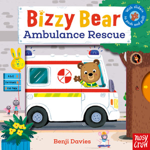 BIZZY BEAR AMBULANCE RESCUE BOARD BOOK