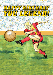 ROY OF THE ROVERS LEGEND CARD