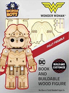INCREDIBUILDS WONDER WOMAN WOODEN FIGURE