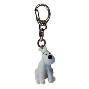 TINTIN KEYRING SNOWY SITTING