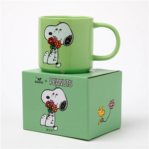 PEANUTS MUG SNOOPY FLOWERS