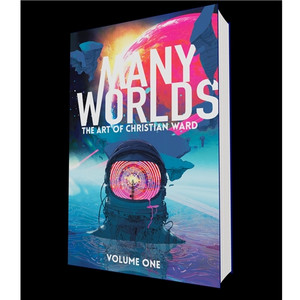 MANY WORLDS THE ART OF CHRISTIAN WARD HC VOL 01