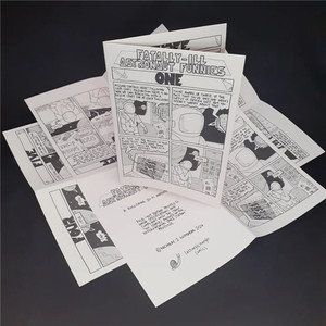 FATALLY-ILL ASTRONAUT FUNNIES ONE-SHOT