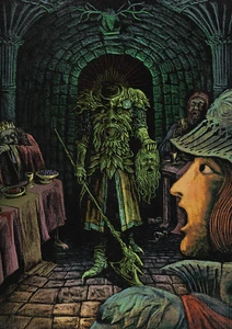 GREEN KNIGHT PRINT BY PLASTIBOO