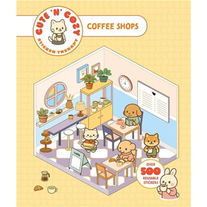 CUTE N' COZY STICKER THERAPY SC COFFEE SHOPS