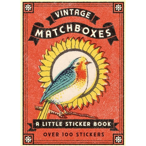 VINTAGE MATCHBOXES SC A LITTLE STICKER BOOK