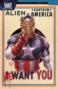 ALIEN VS CAPTAIN AMERICA SC VOL 01 WE WANT YOU